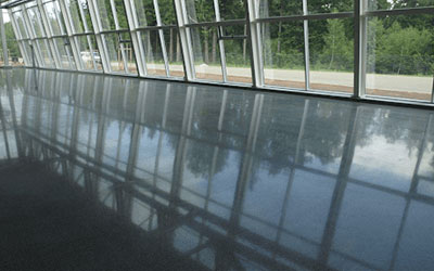 Dying Polished Concrete